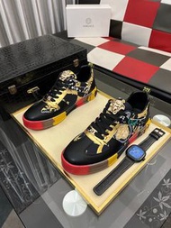 閒置 Versace 範思哲男款運動鞋休閒鞋 35-46碼 香港順豐包郵