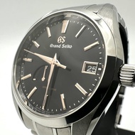 Grand Seiko SBGA401/9R65-0DH0 Heritage 系列 Spring Drive 動力儲存腕錶，黑色，男士款