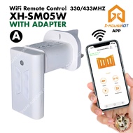 Wifi remote control XHSM05W DC Moto 925 315Mhz - Other DC Motor 330 /433Mhz Plug and play RF Convert