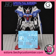 G-Rework [HG] GUNDAM GP01Fb  FULL BURNERN (water decal)