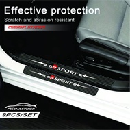 3D carbon sticker GR SPORT car safety sticker GR SPORT car carbon sticker carbon safety sticker GR S
