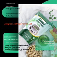 Umi green coffee original pelangsing badan dan perut buncit untuk busui promil BPOM kopi hijau ori