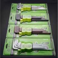 9pcs Xin Kung Fu Ball Point Hex Key And Star Key Set (1.5mm - 10mm)