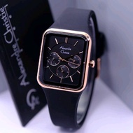 (BISA COD) Jam Tangan Wanita Alexandre Christie AC 2744 AC2744 Garansi Resmi 1 Tahun - Tali Rubber