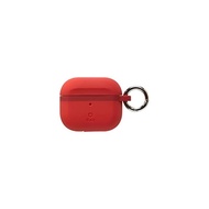 Silicone case for iFace Grip On AirPods (3rd generation) (red)【airpods 3 case airpods 3rd generation case with carabiner airpods3 iFace Korea】