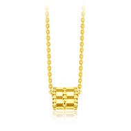 CHOW TAI FOOK 18K 750 Yellow Gold Necklace E124851