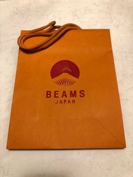 Japan Beams shopping paper bag 紙袋