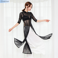 New belly dance Costume Dance Practice Clothing National Style Cheongsam Wide Leg Pants Dance Costume Beginner