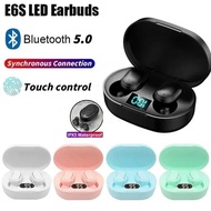 TWS E6S Bluetooth Earphones Wireless Bluetooth Headset Noise Cancelling Headset with Mic Headphones