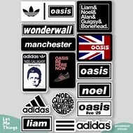 Adidas x Oasis Aesthetic Sticker pack || Adidas Oasis Stickers