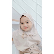 Malay Chin Hijab for Children 0-4 Years Malaysian Jersey Chin Hijab for Children Malay Chin Bergo Hi