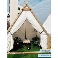Tent Outdoor Camping Overnight Camping Triangle Tent Picnic Outing Barbecue Restaurant Rooftop B &amp; B Tent