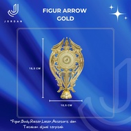 (6 pcs) NEW Arrow Trophy Figure, Jordan Trophy