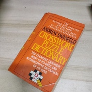 Crossword puzzle dictionary