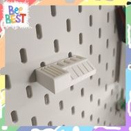 USB and SD card holder for IKEA Skadis Pegboard