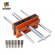 KOZEEY Vertical Drilling Thickened Body Woodworking Dowelling Jig Metric Scale
