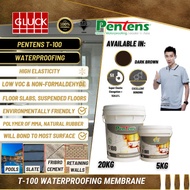 PENTENS T100 WATERPROOFING T100 (DARK BROWN 5KG/20KG)