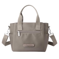 [BG51] กระเป๋าสะพายข้าง 8 ช่องการใช้งาน กระเป๋าสะพายไหล่ แฟชั่นผู้หญิง ผ้าไนล่อน มีซิป มีซับในอย่างด