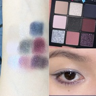 3CE New 9 Grid Eye Shadow Palette Butter Mud Cement Smooth Womens Overtake Nine Color Palette Eye Ma
