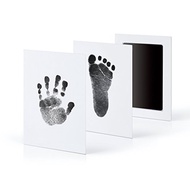 Newborn Baby Handprint or Footprint Clean-Touch Inkless Mess Free Photo Frame Kit Ink Pad Imprint Ca