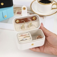 Portable Jewelry Box Storage Box Mini Exquisite Earrings Earrings Ring Box Travel Portable Small Jew