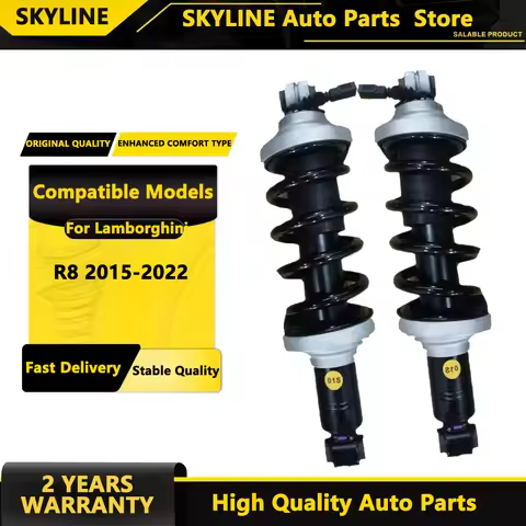 SKYLINE 2X Rear Shock Absorber Struts Magnetic For Lamborghini Huracan 15-22