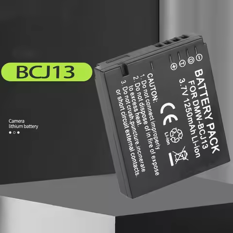 3.7V 1250mAh DMW-BCJ13E BCJ13 Camera Battery For Panasonic DMC-LX5 DMC-LX7 DMC-LX5GK DMC-LX7GK USB B