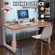 SG Computer Study Table Desk Bold Table Legs With Bookshelf Table 80CM/100CM/120CM