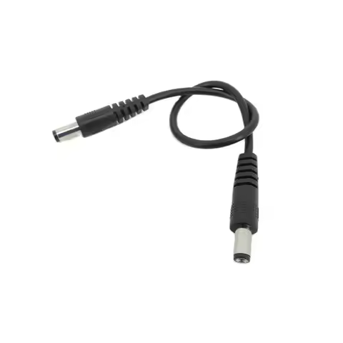 0.5m/1M/2M 12V DC Power supply Connector Extension Cable Male To Male Plug 5.5 x 2.1mm CCTV Camera A