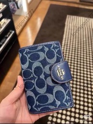 coach女士短款錢包零錢包