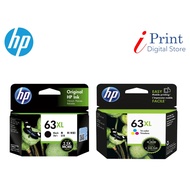 HP 63XL BLACK/TRI-COLOR INK CARTRIDGE [100% ORIGINAL]