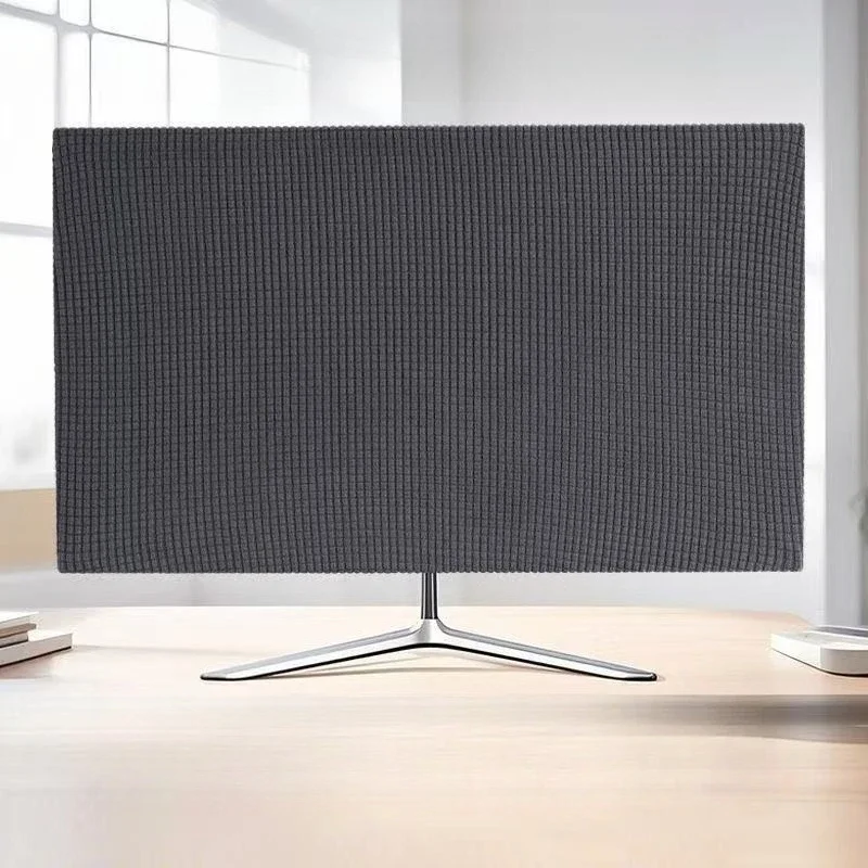 Soft Elastic Cloth Monitor Dust Cover Stretchable Fabric Dustproof Sleeve for 27-30 Inch Computer Sc