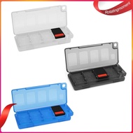 ❤ RotatingMoment  10 In 1 Portable Game Card Case For Nintendo Switch Game Card Storage Box Momory SD Cards Protective Cover Accessories