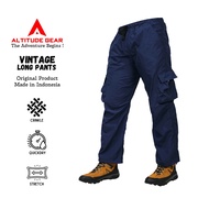 Men's Long Mountain Cargo Pants Quickdry Altitude Gear VintageWanita