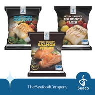 [SEACO] MSC Wild Caught Salmon Portion, Cod Loin, Haddock Loin