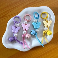 GANTUNGAN Senada Victory Keychain Bag Bagcharm ButterflyKeychain BellTALI Bagcharm CuteKeychain Cute