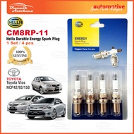 Toyota Vios NCP42 NCP93 NCP150 Year 2002 To 2016 1NZFE VVTi Car Spark Plug German Hella Durable Ener