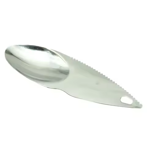 Stainless Steel Kiwi Blade Kiwifruit Cut Spoon Peeling Dig Spoon Serrated Blade For Shop Kitchen Hom
