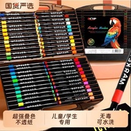 stationery sets for kids colour pencil set Small Black Box Soft Head Acrylic Marker Pen for Primary 