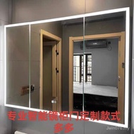 Mirror Cabinet Smart Door Smart Mirror Size with Light Door Space Aluminum Door Mirror Cabinet Bathr