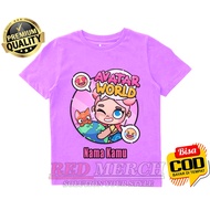 Girls' T-shirts / Children's clothes pazu game avatar world Free Add Name