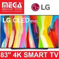 LG OLED83C2PSA 83" C2 SMART 4K OLED EVO TV &amp; FREE WALL MOUNT