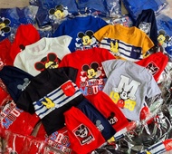 Ysclothingworld # Ready stock Baju Budak Baby Set Cotton Baby Girls Boy Short Sleeve Seluar Cute New