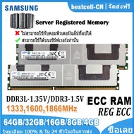 Samsung máy chủ RAM Memoria REG ECC RAM DDR3 hỗ trợ X79 LGA 2011 Bo mạch chủ 8GB 16GB 32GB 64GB Bộ n