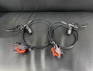 SHIMANO DEORE XT M8100 Hydraulic Disc Brake Set 2-Piston G05S Resin Pads Front 1000mm Rear 1700mm