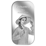 999 Pure Silver | 5g Vietnamese Silver Bar