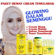 (the Face) Temulawak Cream Comply Package + Soap + Toner 100% Original Bpom