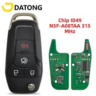 Đại Đồng Thế Giới Xe Từ Xa Chìa Khóa Dành Cho Xe Ford F150-F550 Fusion Explorer N5F-A08TAA ID49Chip