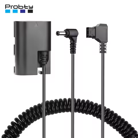 LP-E6 LP-E6NH DR-E6 Dummy Battery D-TAP/DC Coupler Power Supply Connector for Canon EOS 6D 7D 60D 70