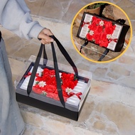 Flower Box HH09 with Money Tray (Free Card & Lights) Meaningful Gift for March 8, Birthday, Valentin